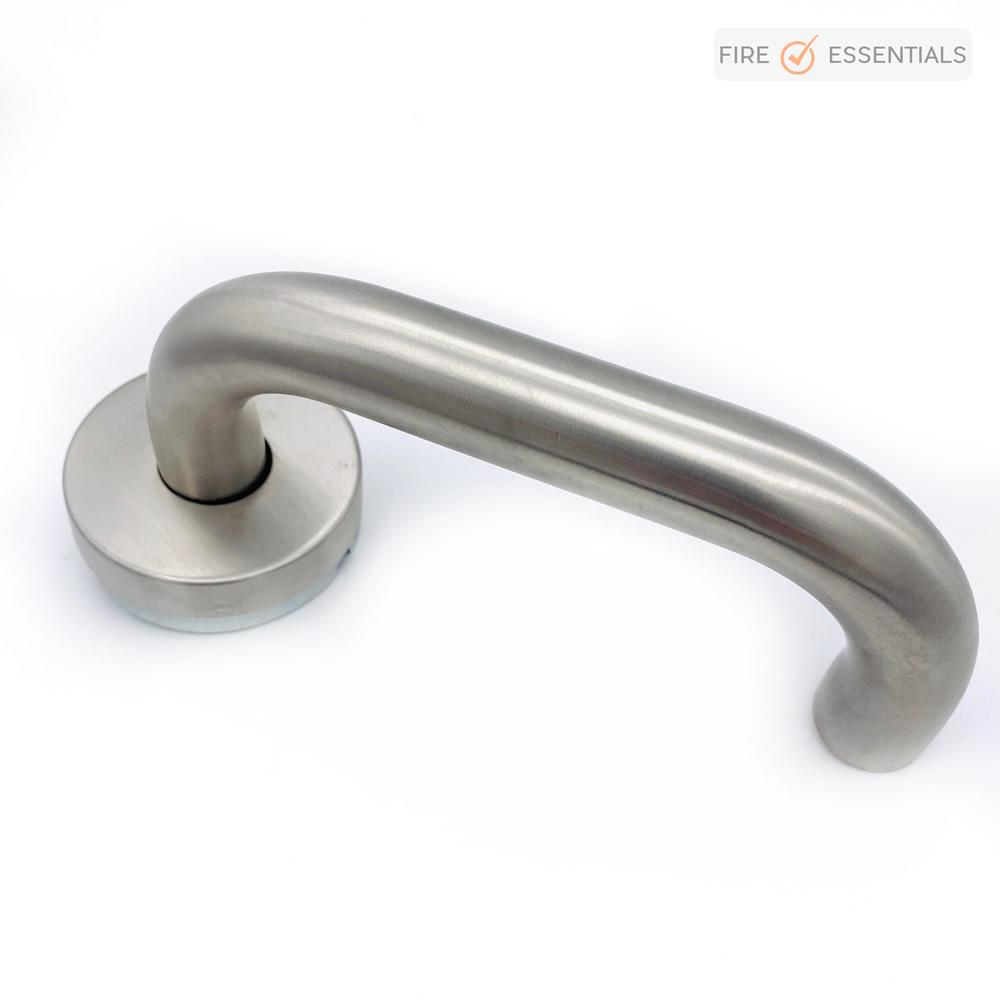 Fire Essentials Fire Rated 19mm Lever Handle on Rose
