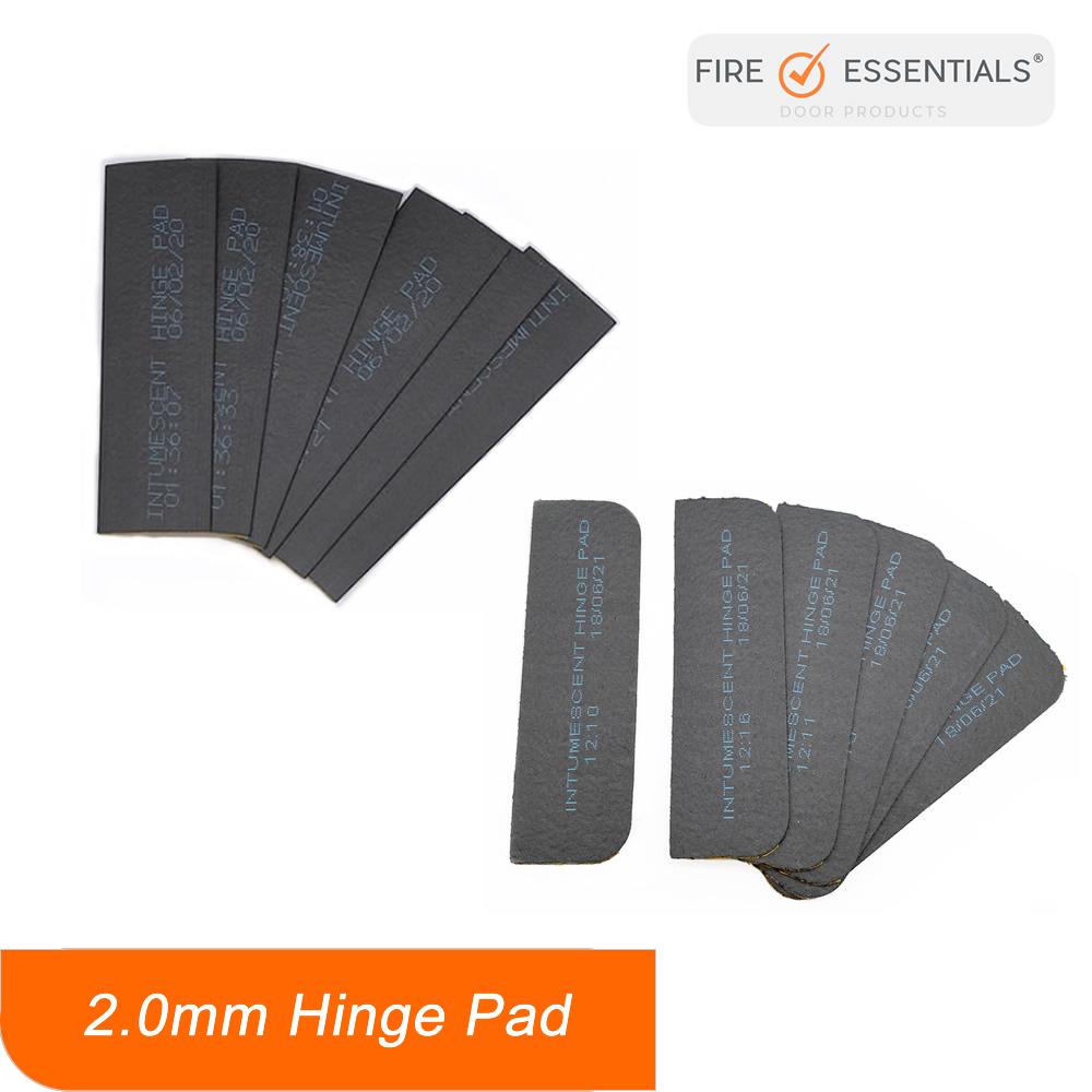 2.0mm 100 x 30mm Graphite Flexifire Intumescent Hinge Pads
