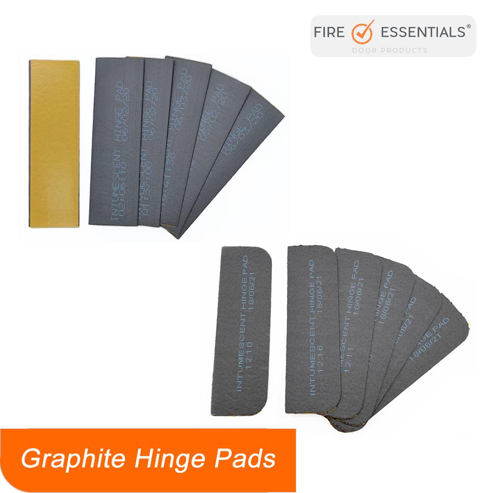 Flexifire graphite intumescent hinge pads