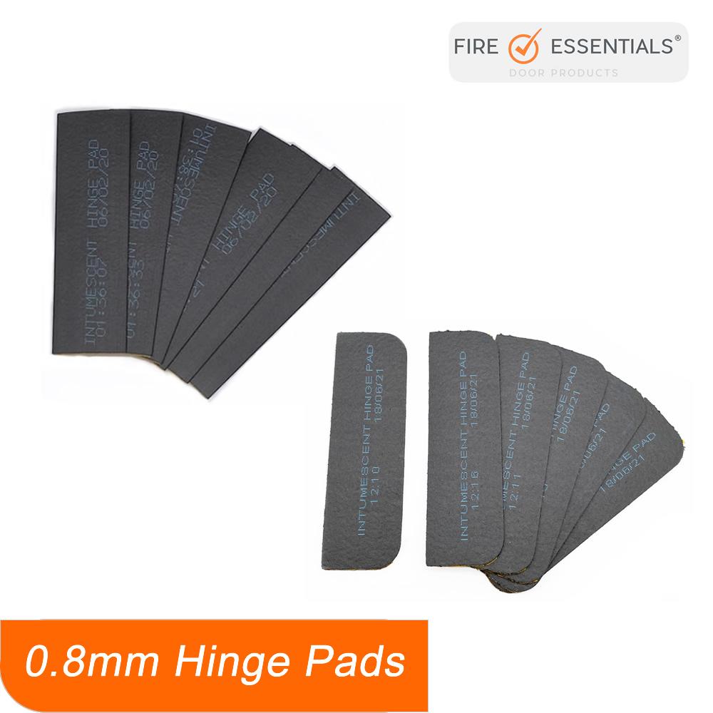 0.8mm graphite intumescent hinge pads