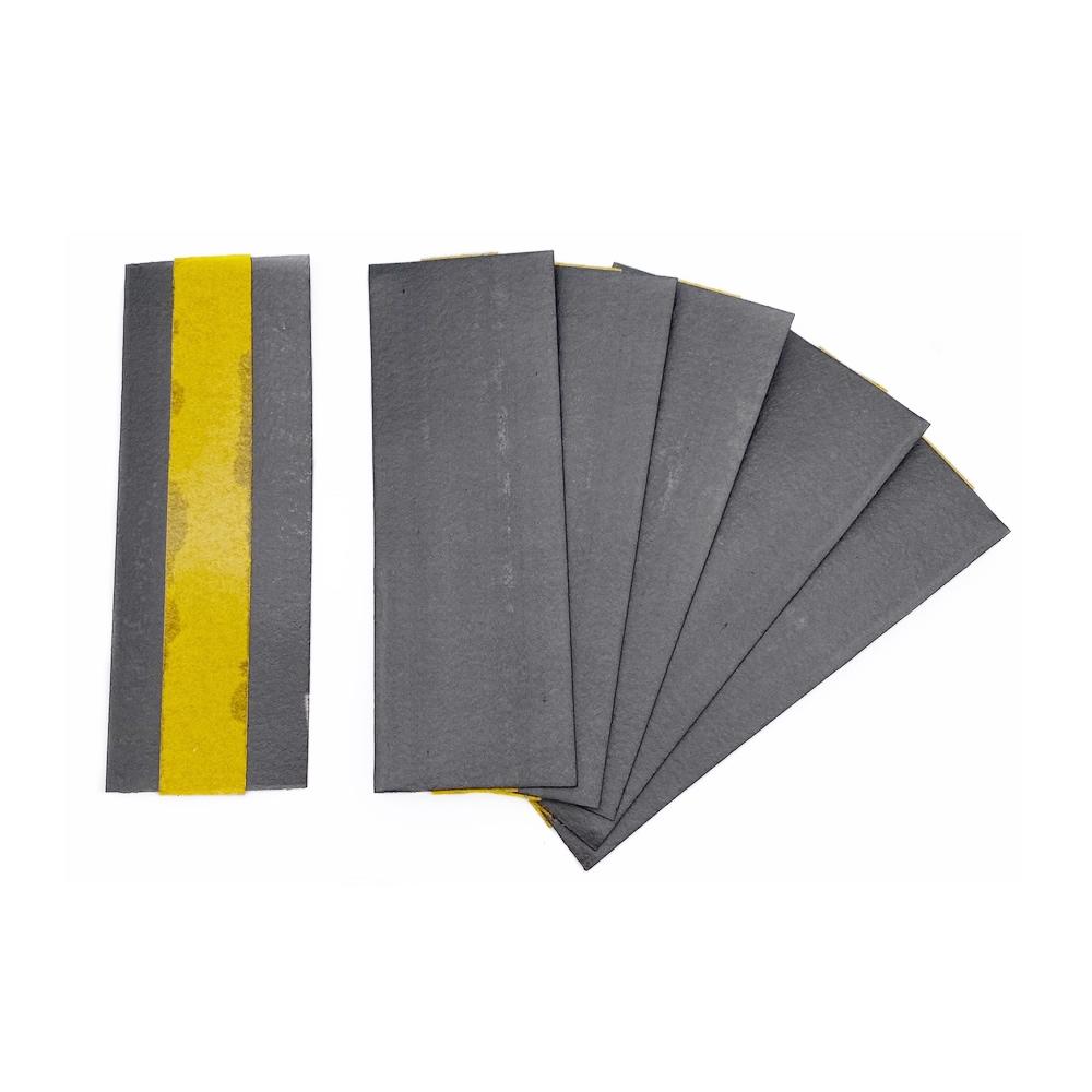 24 Pack of 0.8mm Graphite 114 x 42mm Intumescent Hinge Pads