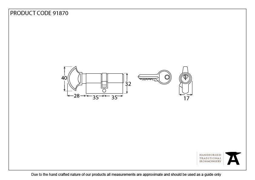 FD30 Fire Essentials Cylinder Diagram