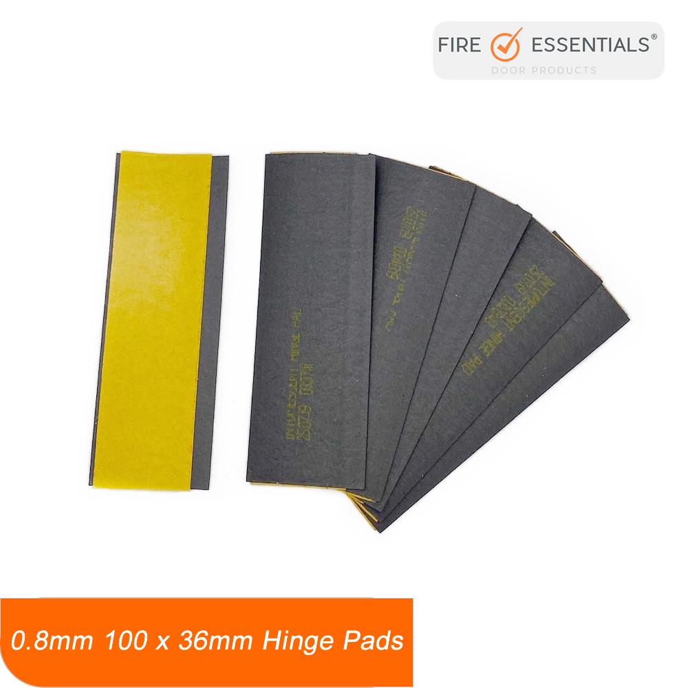 0.8mm graphite 100 x 36mm intumescent higne pads