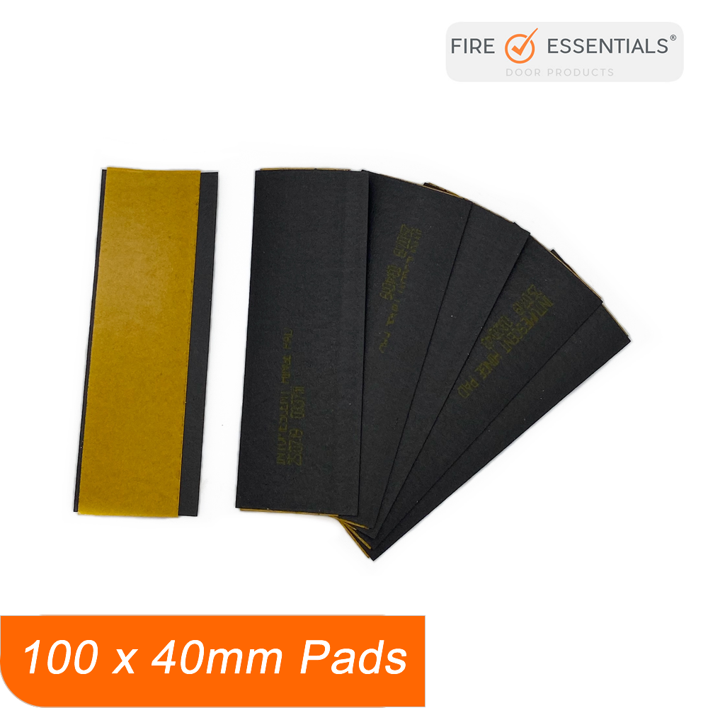 Intumescent 100 x 40mm hinge pads