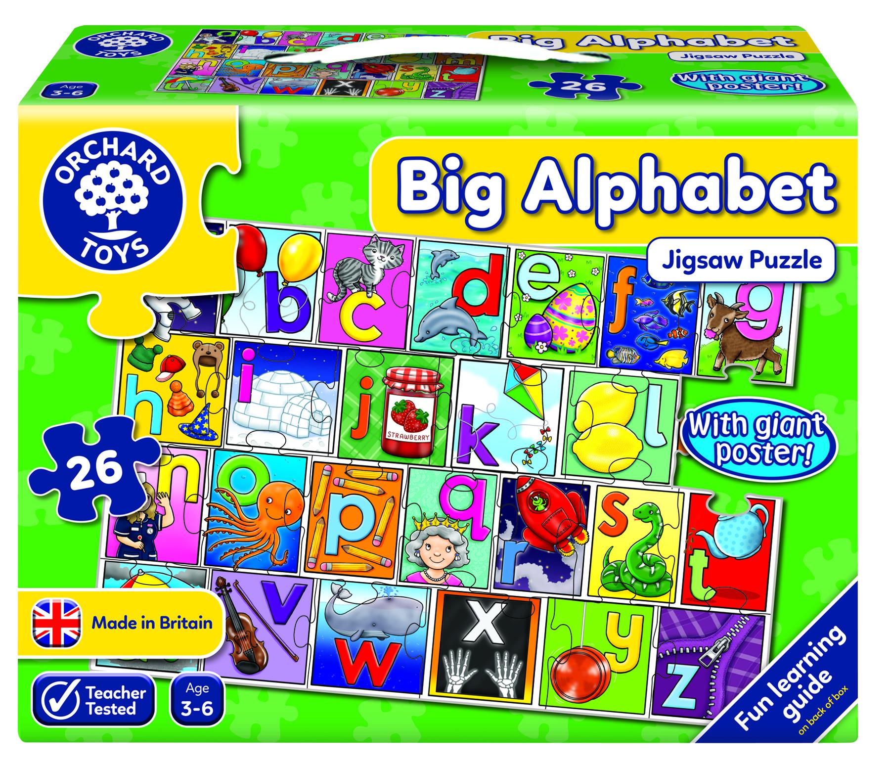 Orchard Toys Big Alphabet jigsaw puzzle