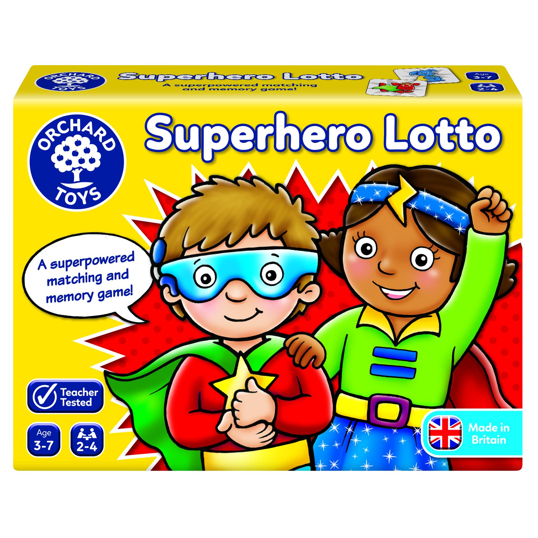 Superhero Lotto box