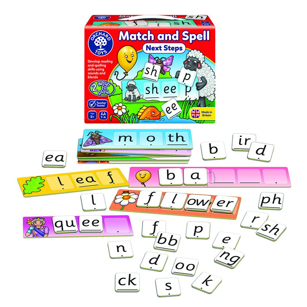 Match and Spell Next Steps pack