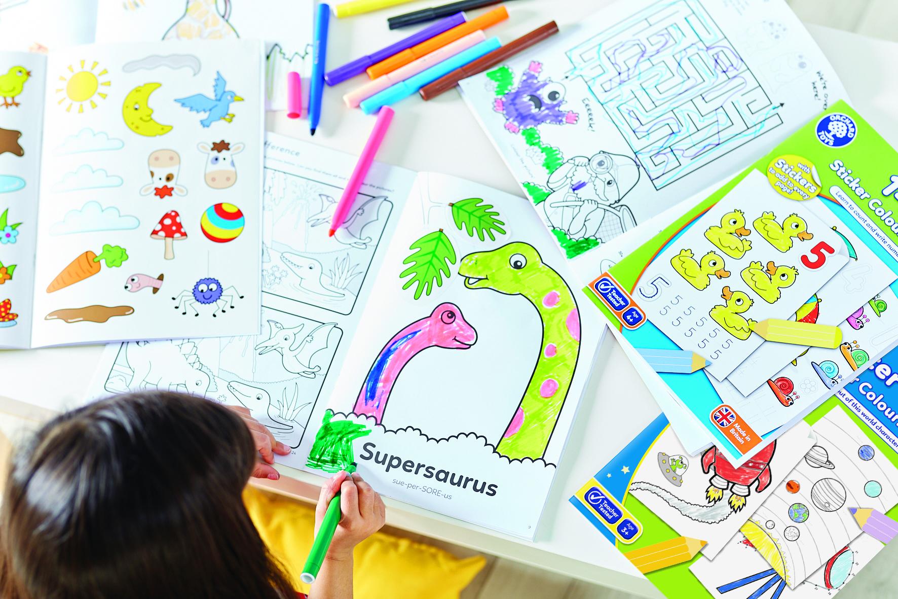 Colouring in