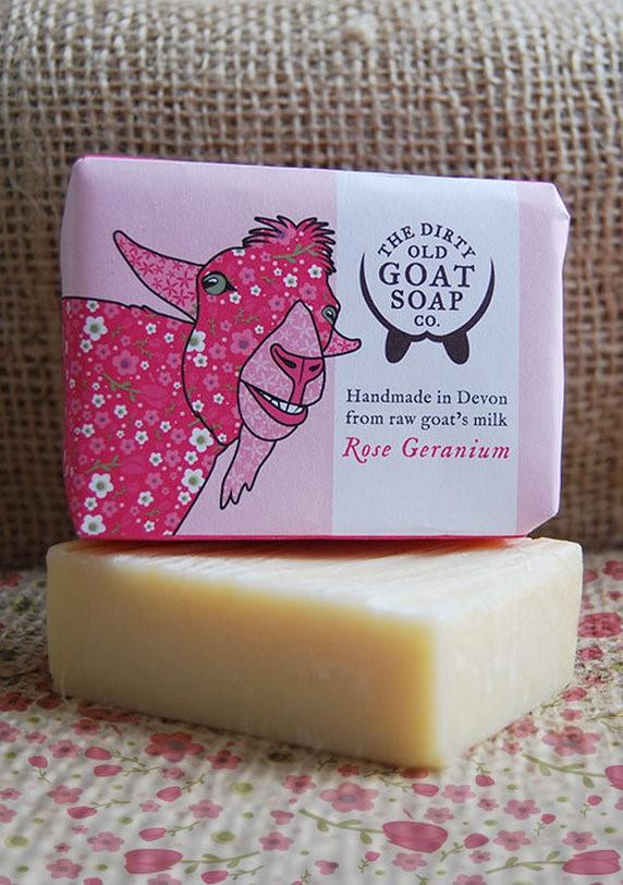 Rose Geranium Goat's Milk Soap