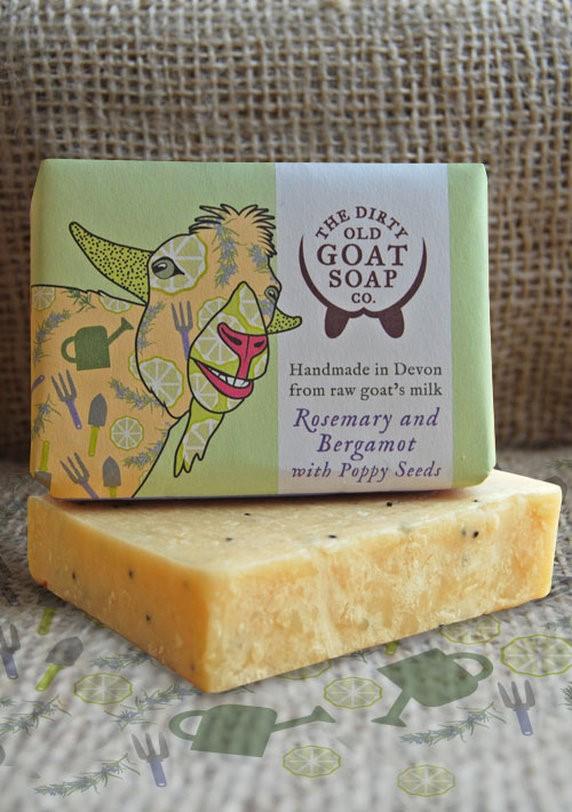 Rosemary and Bergamot Goat's Milk Soap