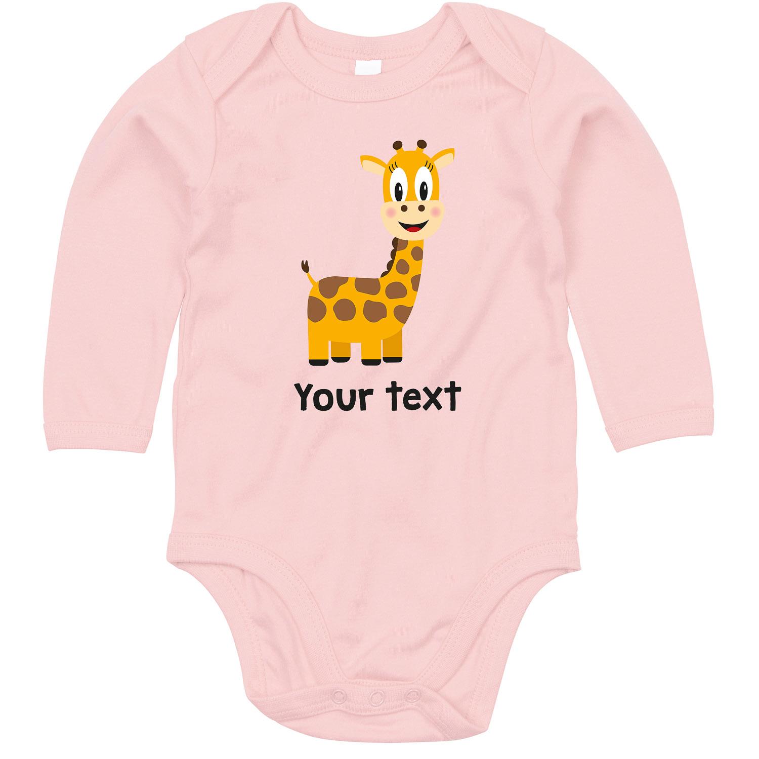 Giraffe Long Sleeve Bodysuit