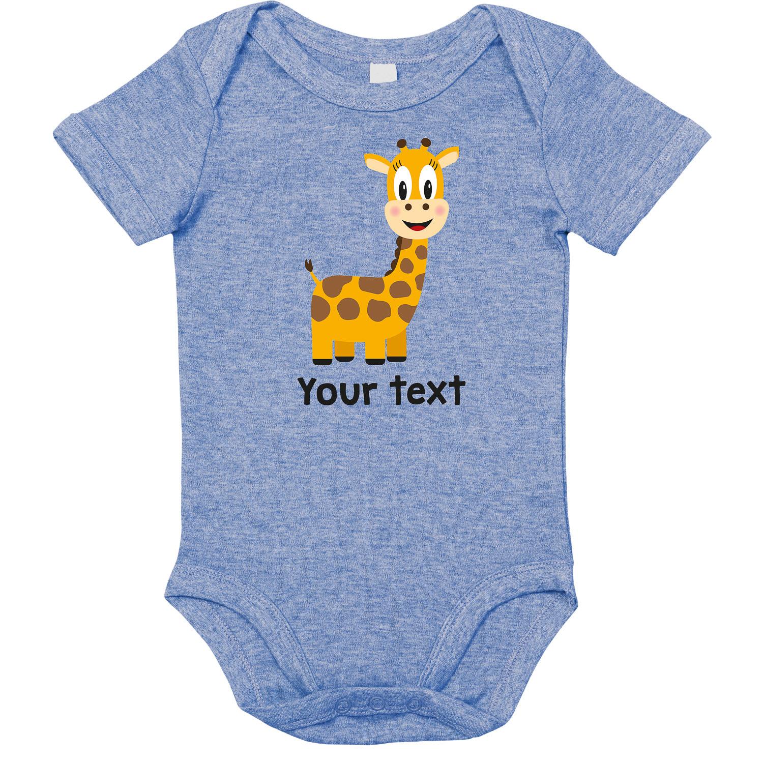 Personalised Giraffe Bodysuit