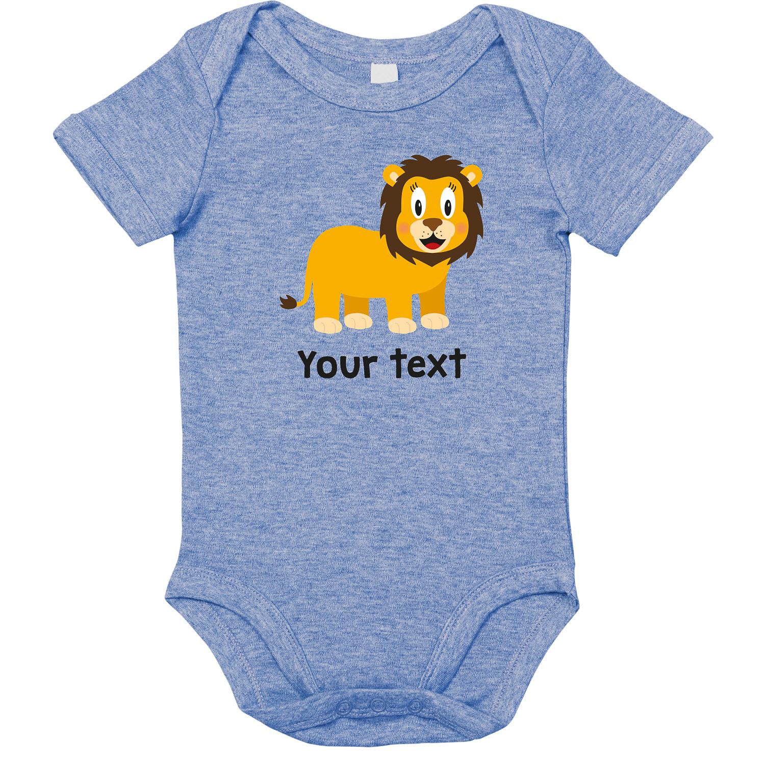 Personalised Lion Bodysuit