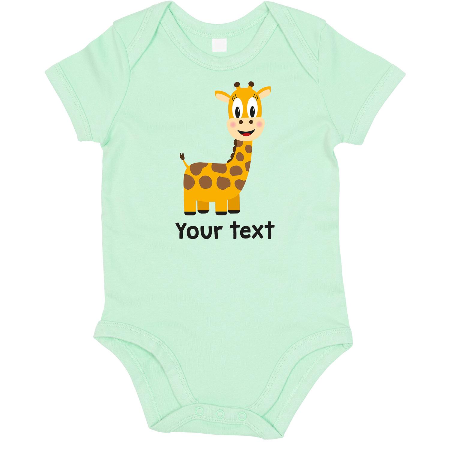 Personalised Giraffe Bodysuit