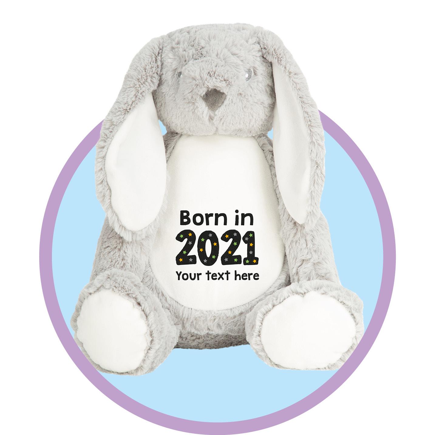 born in 2021 soft toy