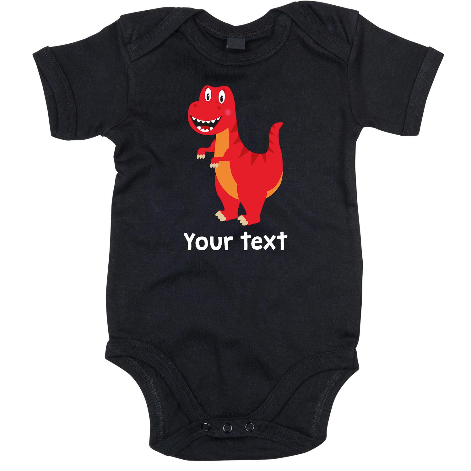 Personalised T-Rex Dinosaur Bodysuit