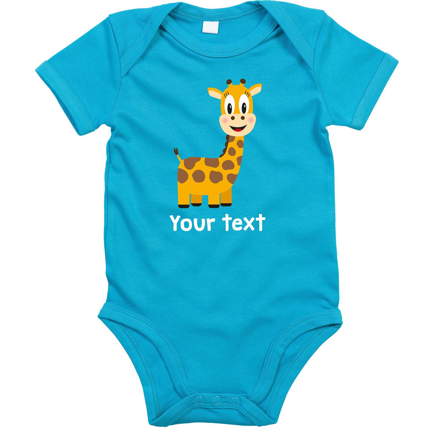 Personalised Giraffe Bodysuit