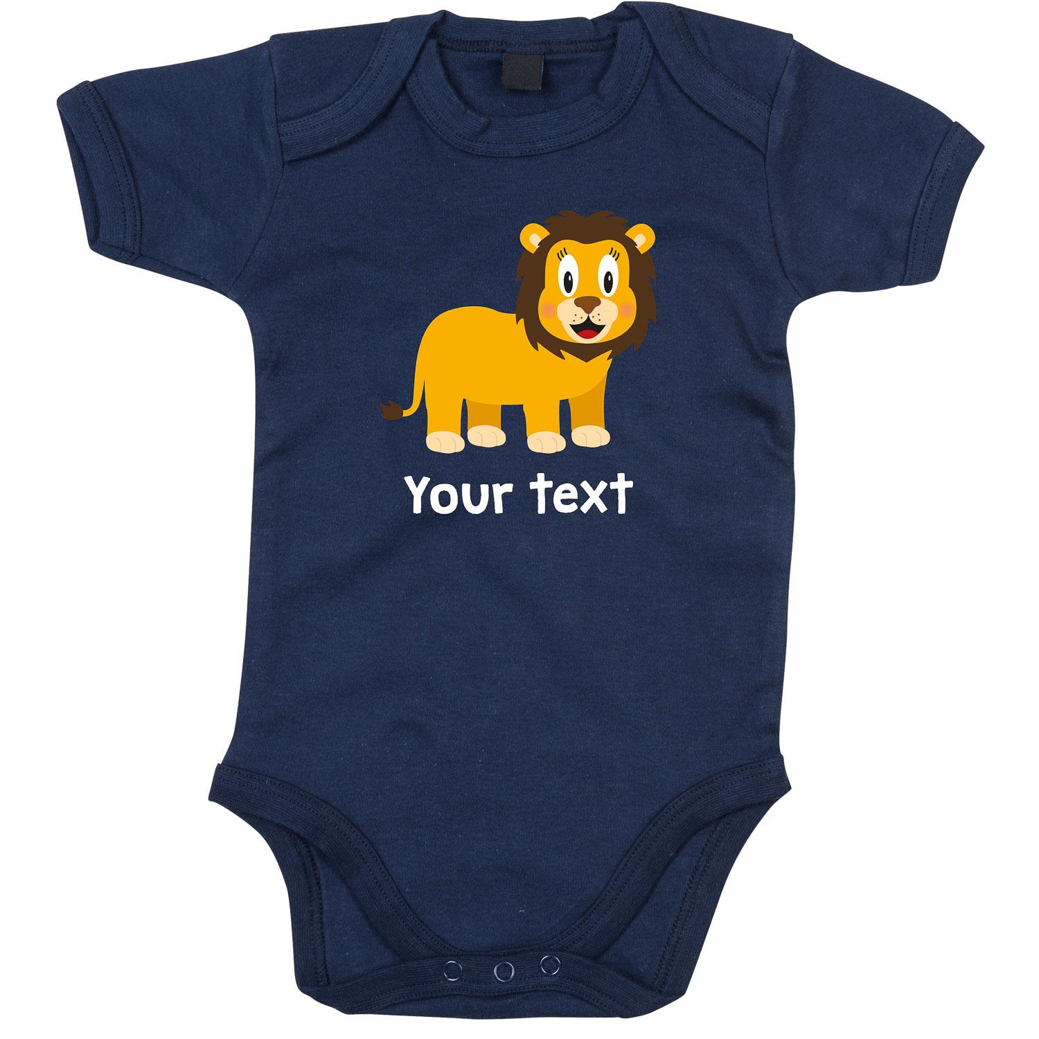 Personalised Lion Bodysuit