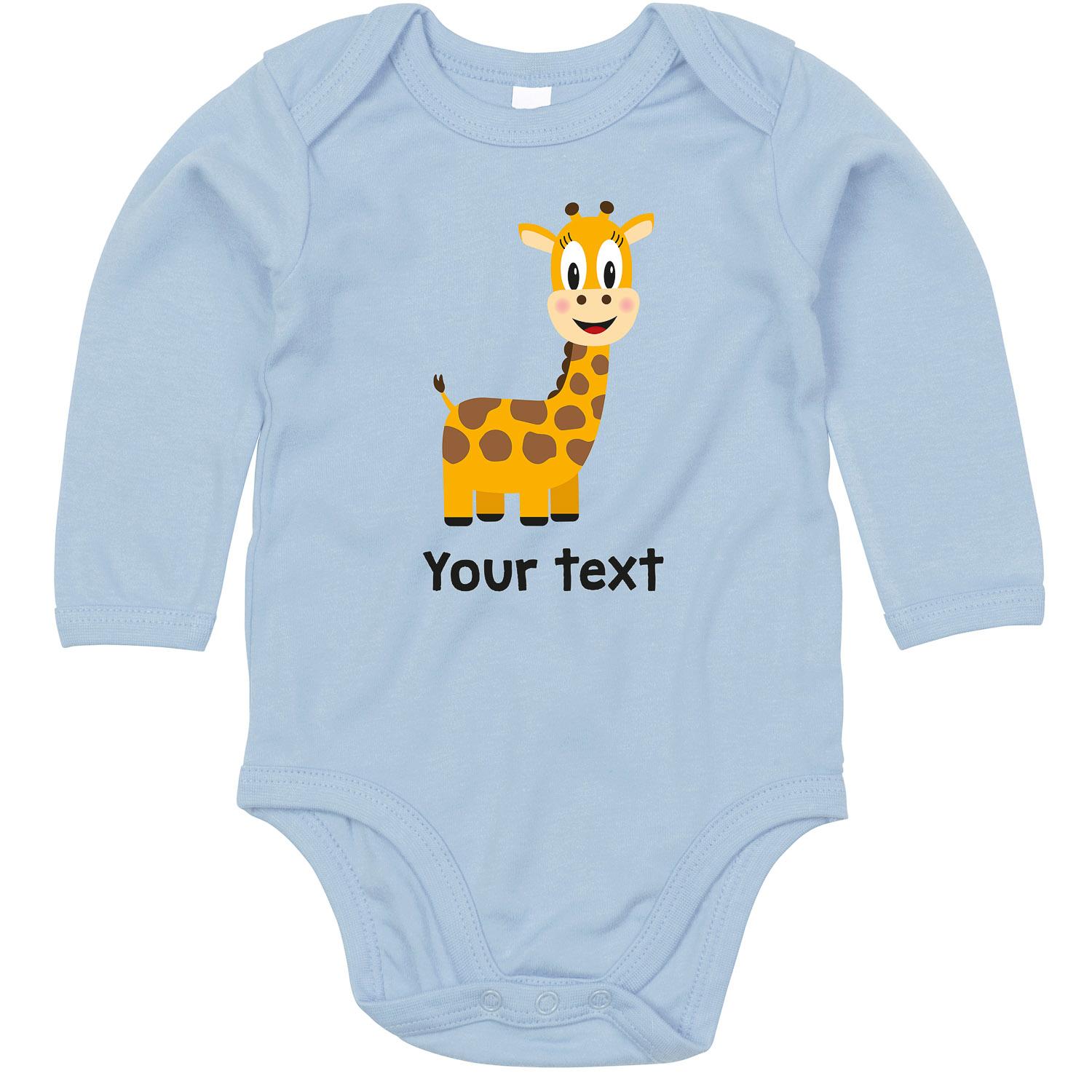 Giraffe Long Sleeve Bodysuit