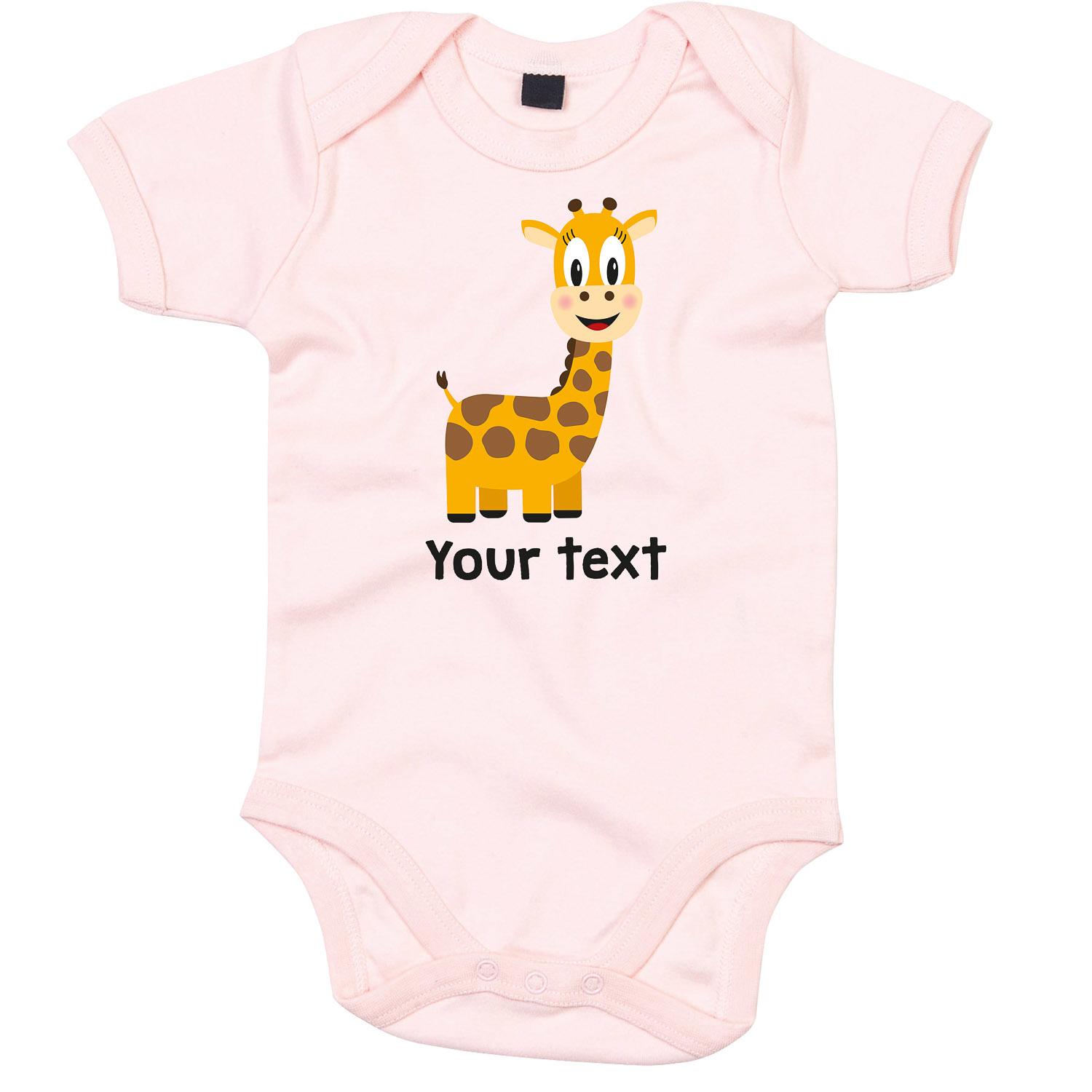 Personalised Giraffe Bodysuit