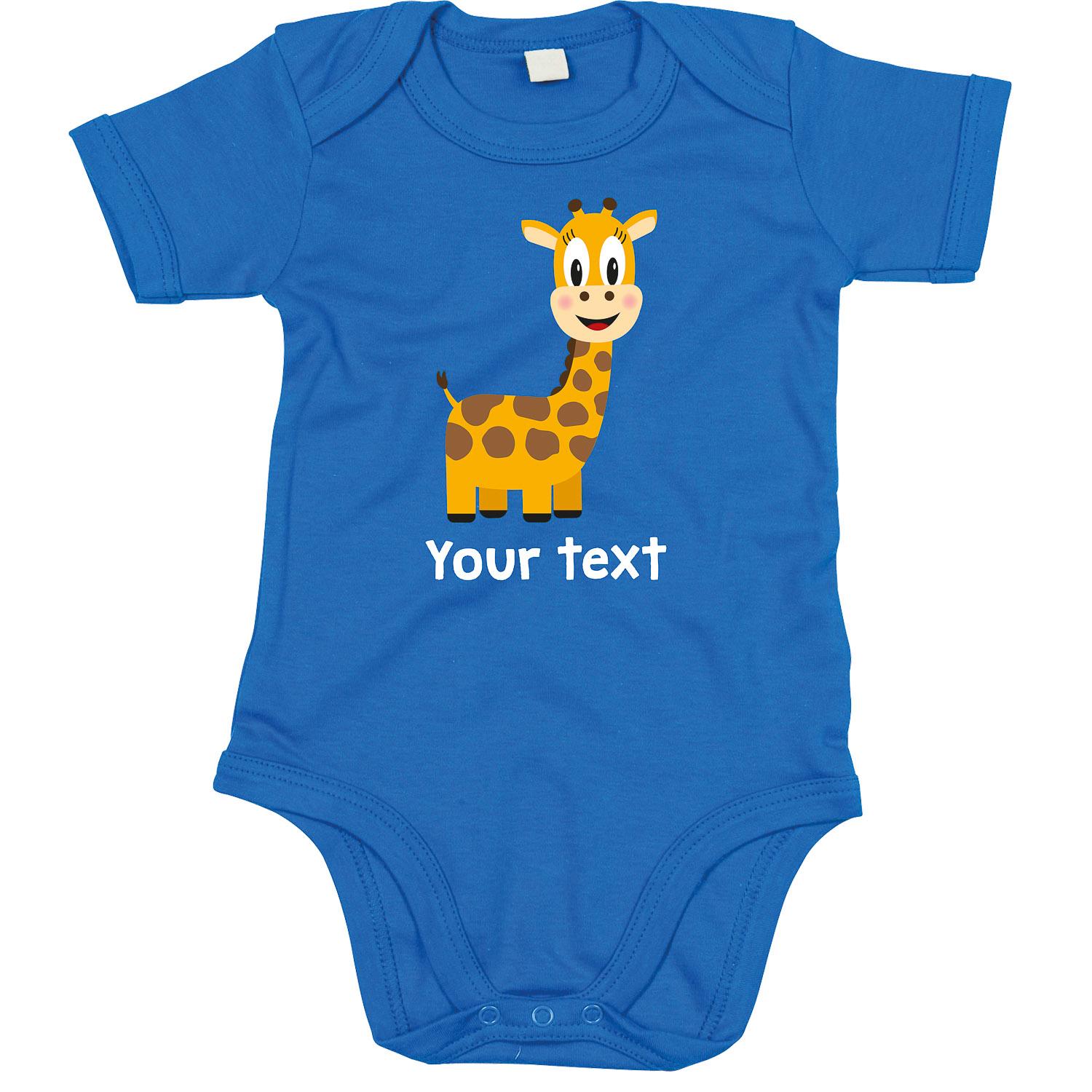 Personalised Giraffe Bodysuit