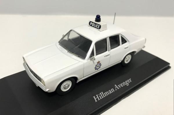 British Police, Hillman Avenger, West Yorkshire Police 1:43 scale model