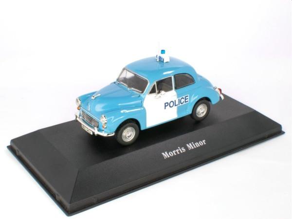 British Police, Morris Minor 1957, 1:43 scale model from Atlas Edition