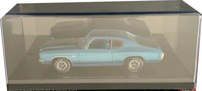 Chevrolet Chevelle SS 454 1970 in blue 1:43 scale resin model from Auto World