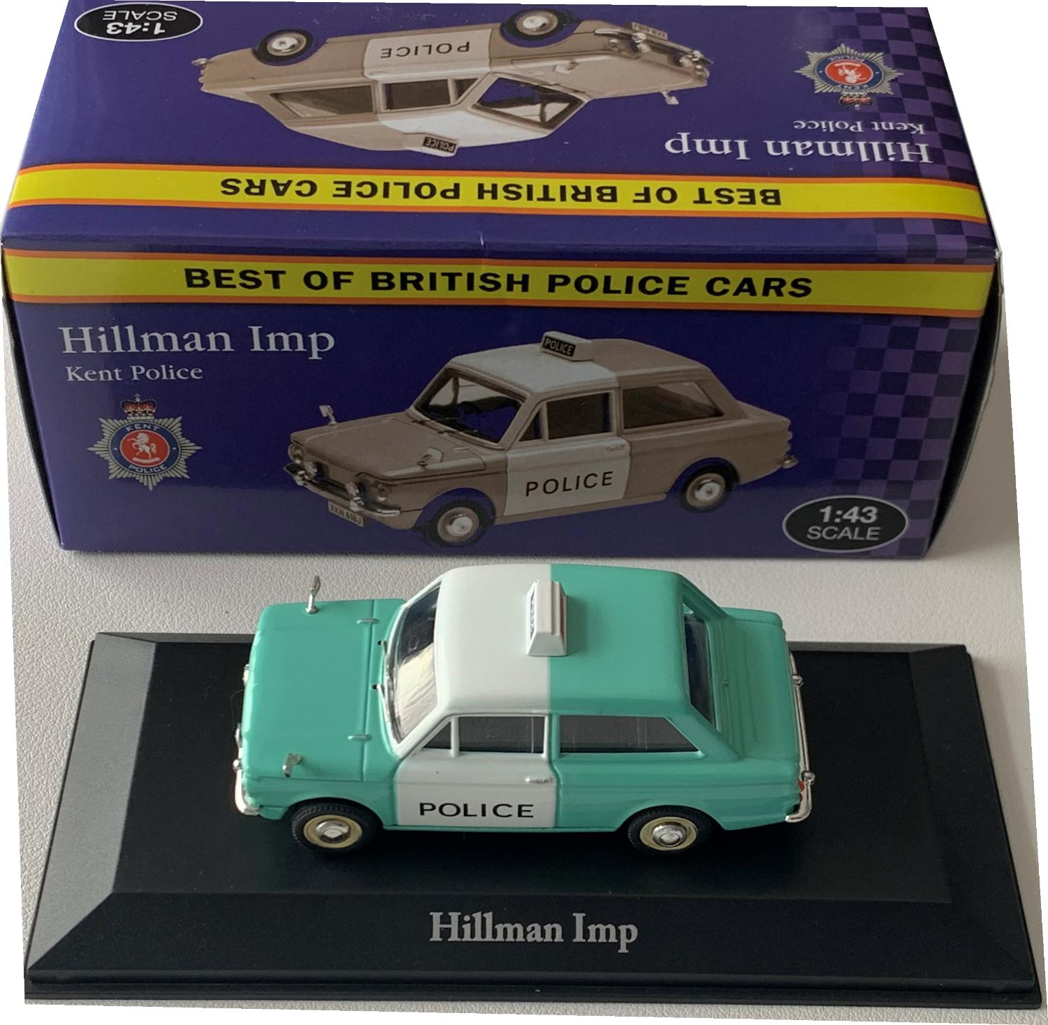 British Police, Hillman Imp, Kent Police 1:43 scale model