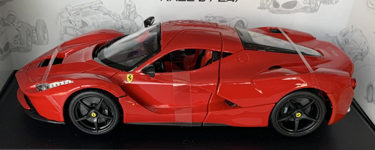 An excellent scale model of the Ferrari La Ferrari with high level of detail throughout, all authentically recreated.