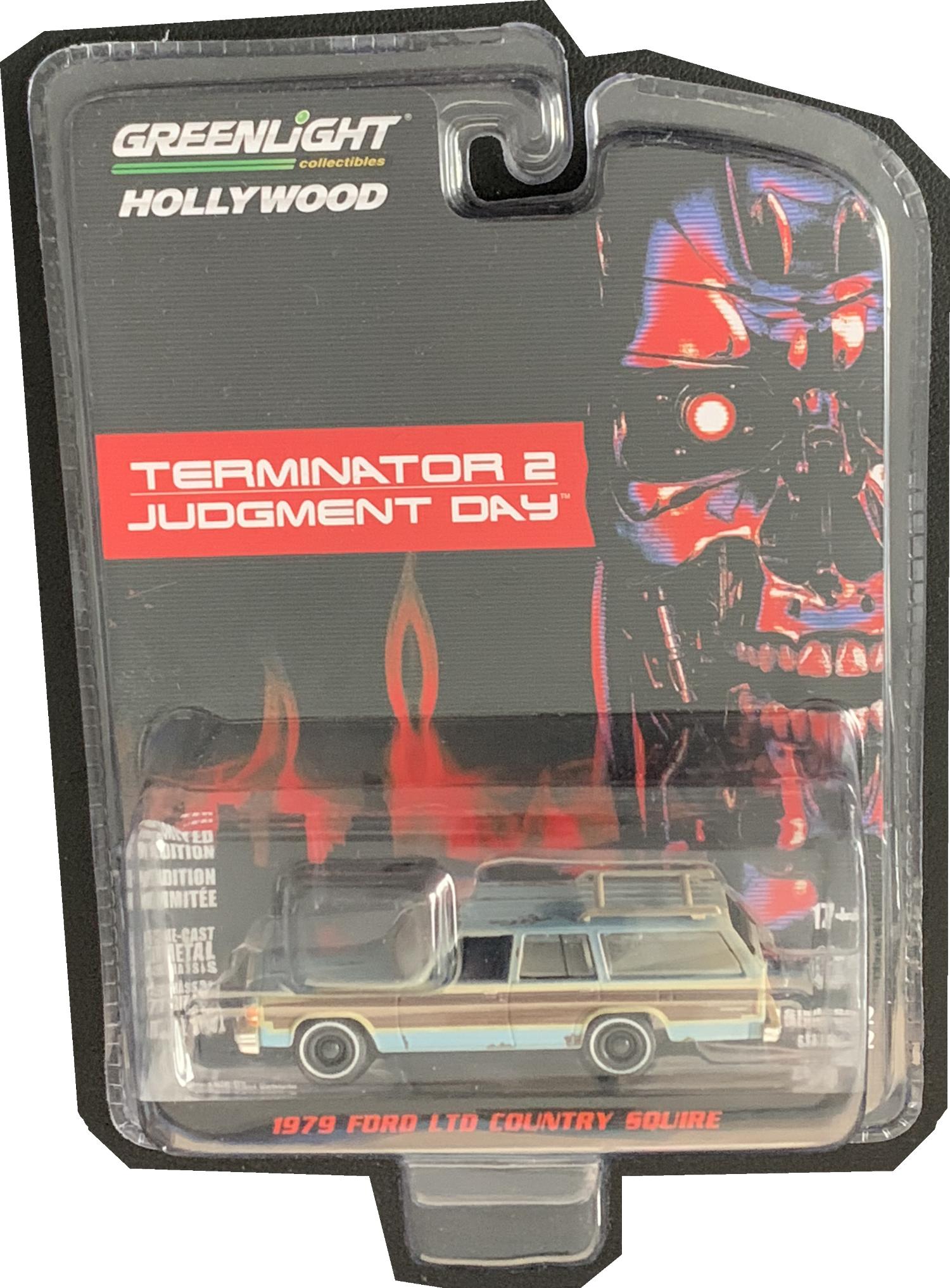 Terminator 2 Judgment Day 1979 Ford Ltd Country Squire 1:64 scale model