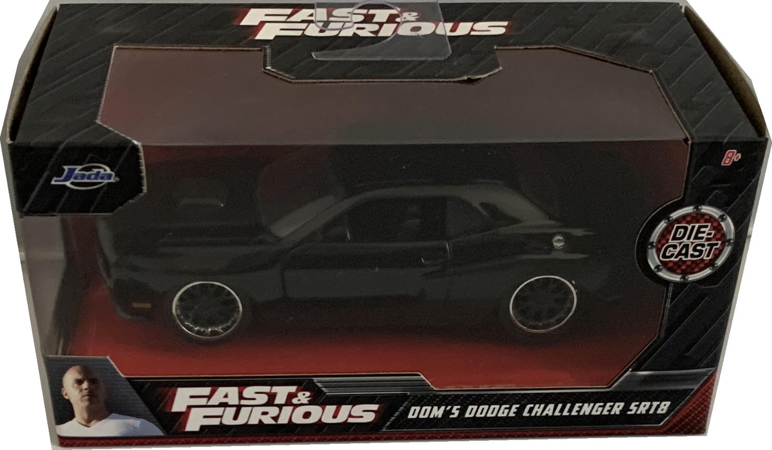 Fast and Furious 6 Dom’s Dodge Challenger SRT8 in black 1:32 scale model from Jada