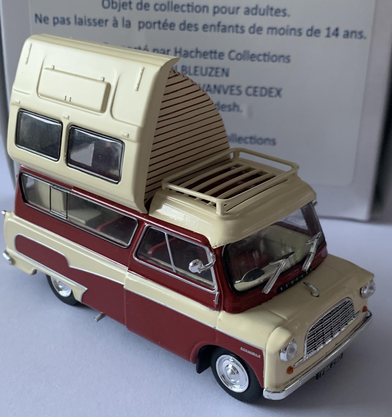 The model shown here is a good example of a Bedford CA Dormobile Camping Car decorated in maroon and cream