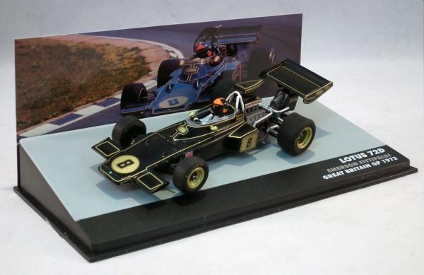 1:43 scale diecast models of F1 cars
