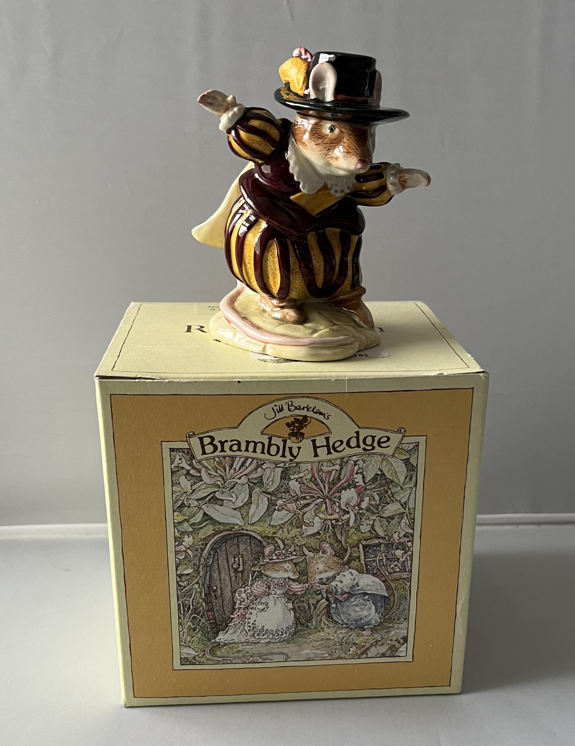 Royal Doulton Brambly Hedge Wilfred Entertains DBH23