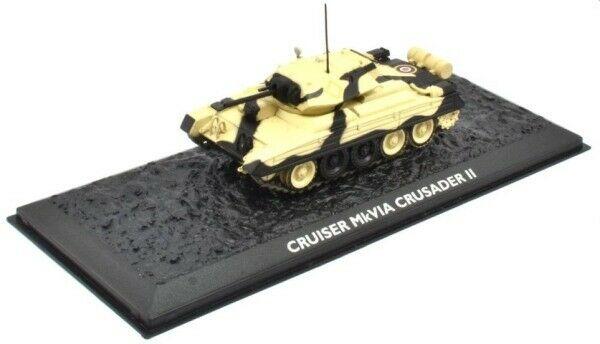 Cruiser Mk6A Crusader 2 1:72 scale model, Ultimate Tank Collection, Atlas Edition