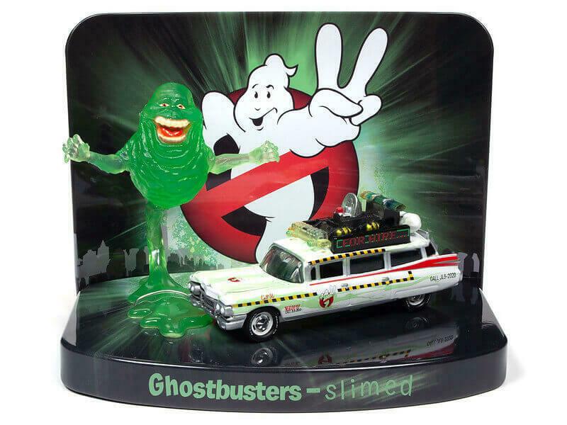 Ghostbusters ECTO-1A 1959 Cadillac Ambulance with Slimer