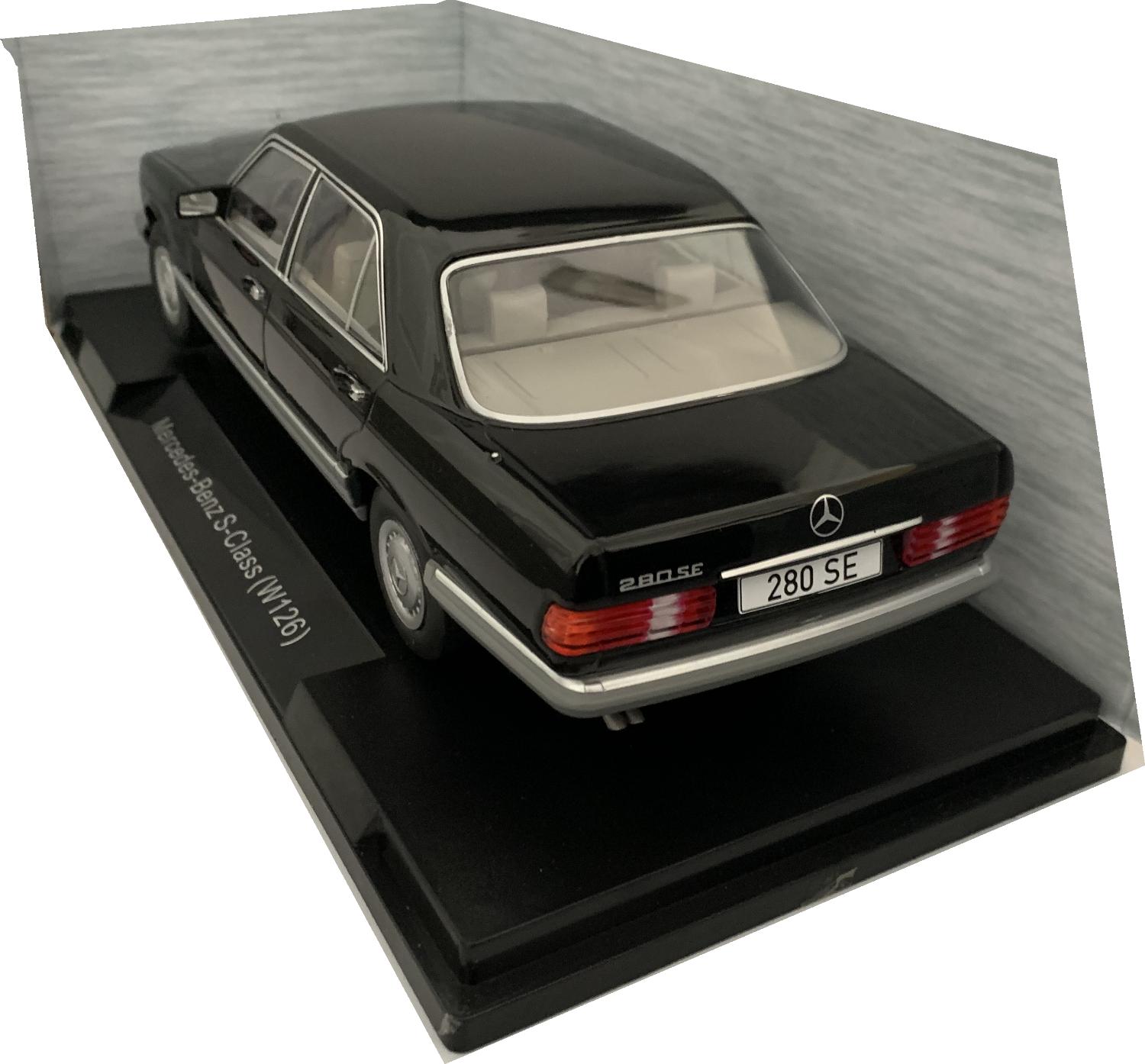 An excellent scale model of the Mercedes Benz S Class with high level of detail throughout, all authentically recreated.