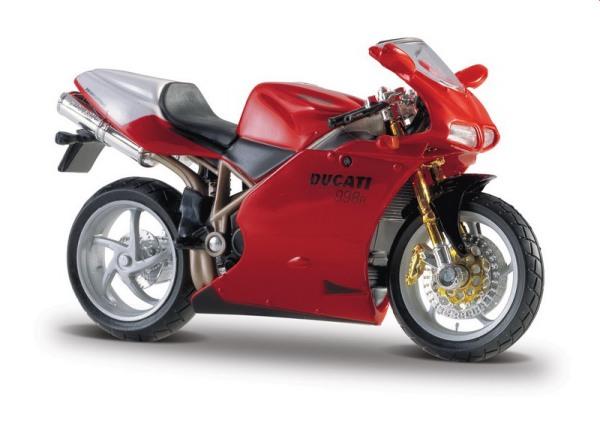 Ducati 998R in red 1:18 scale motorbike  model from Bburago, 51033