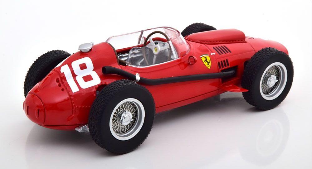 Ferrari Dino 246 #18, Monza F1 GP 1958 3rd place, Phil Hill 1:18 scale, CMR