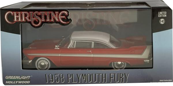 Christine (1983 Film), Plymouth Fury 1958,  1:43 scale model from Greenlight