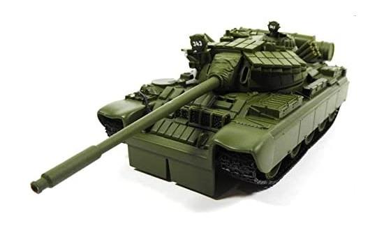 T-55 Tank from the James Bond film Goldeneye. Model is presented in blister packaging.
