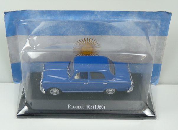 Peugeot 403 1960 in blue,