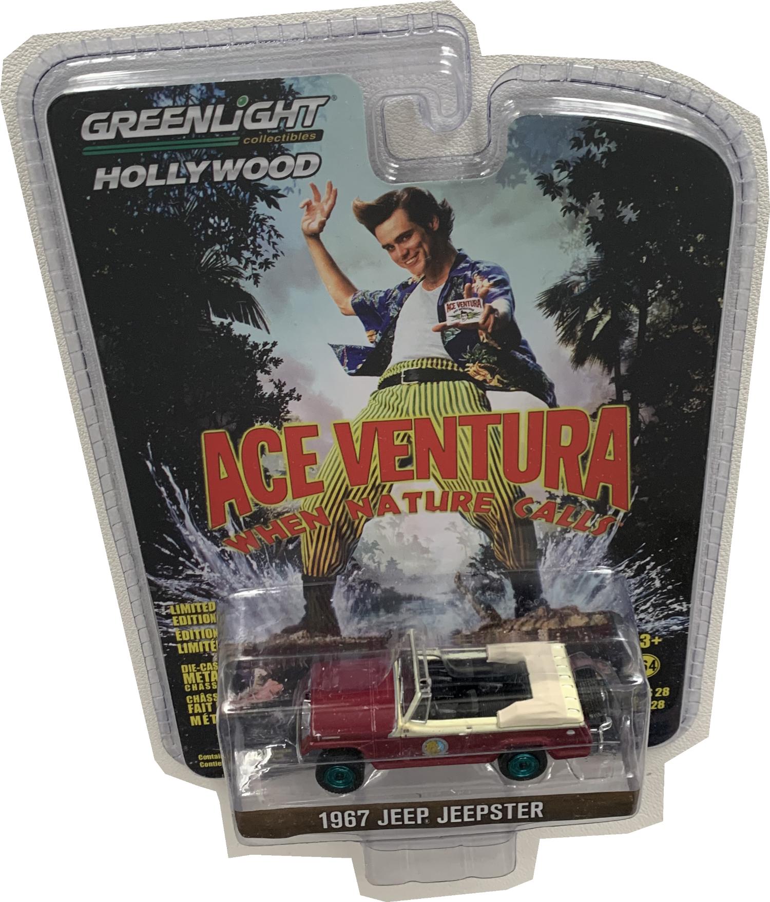 Scale diecast models from the Ace Ventura films
