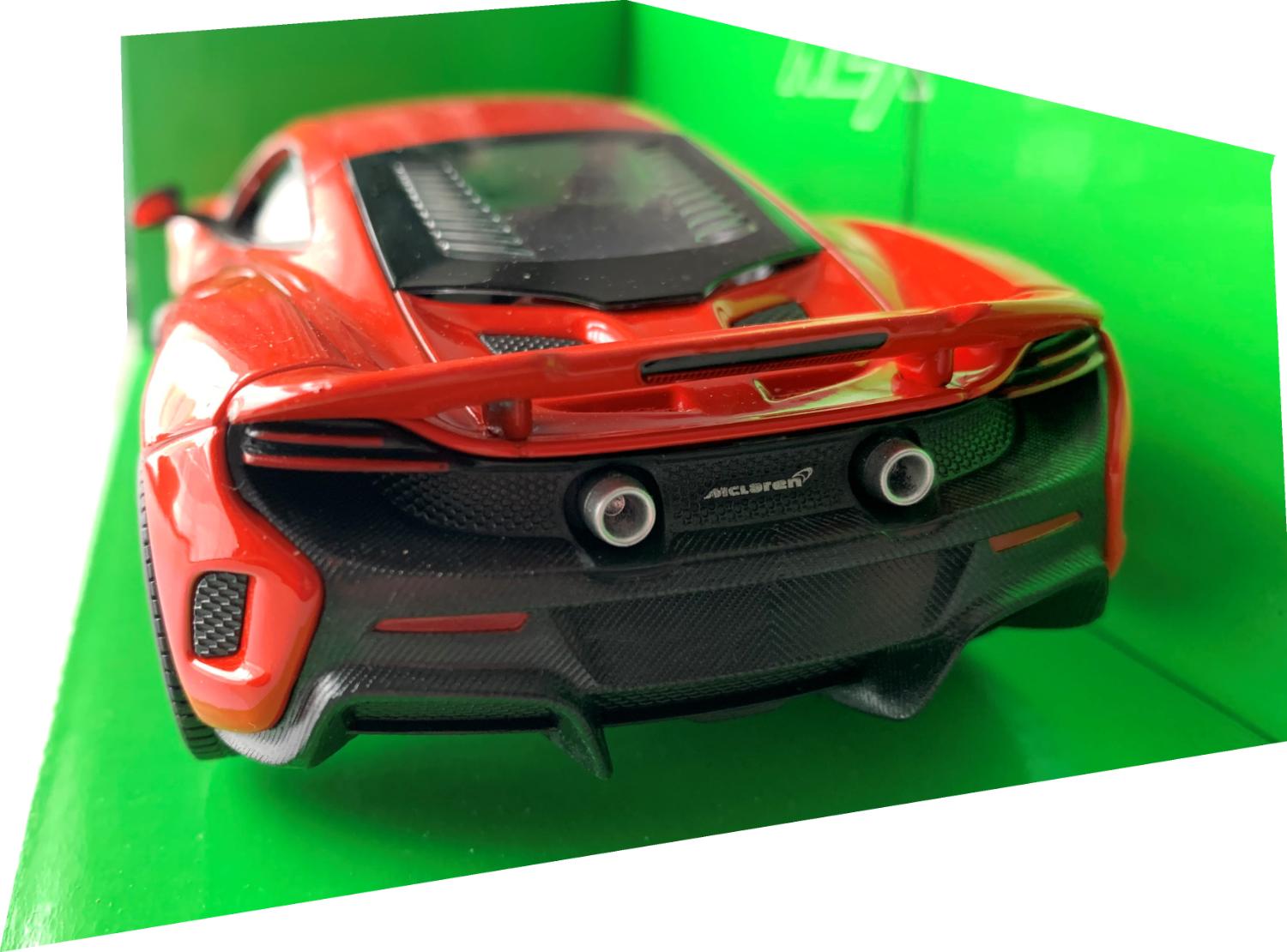 An excellent reproduction of the McLaren 675LT Coupe with high level of detail throughout, all authentically recreated.