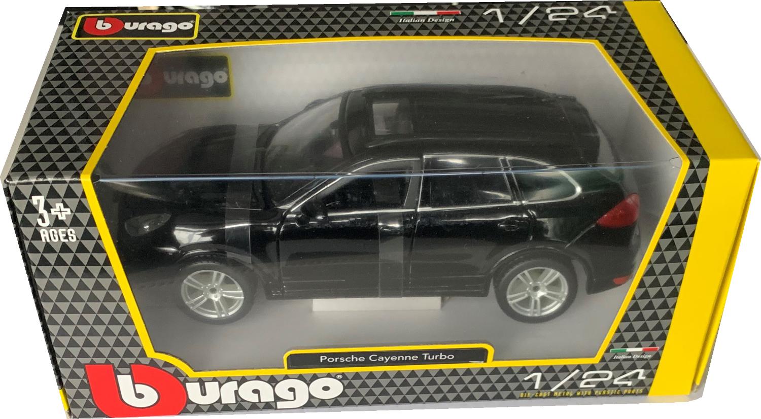 An excellent reproduction of the Porsche Cayenne Turbo with high level of detail throughout, all authentically recreated. The model is presented in a window display box, the car is approx. 19 cm long and the presentation box is 23 cm long