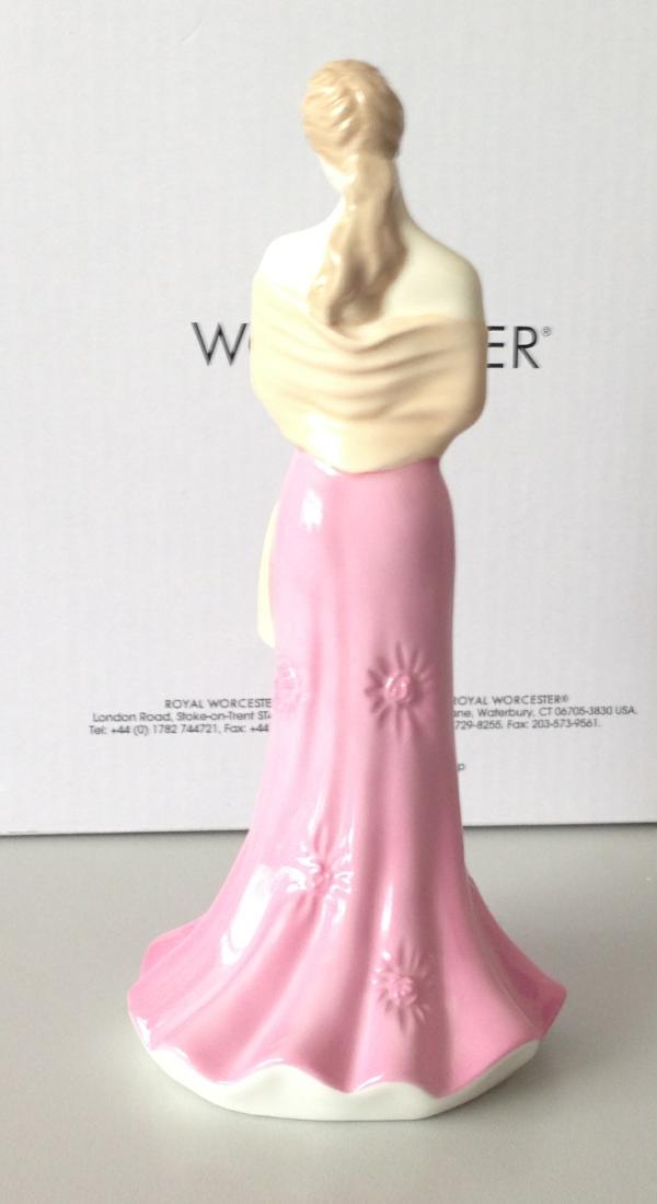 Royal Worcester Special Day Bridesmaid  bone china figurine 17cm tall