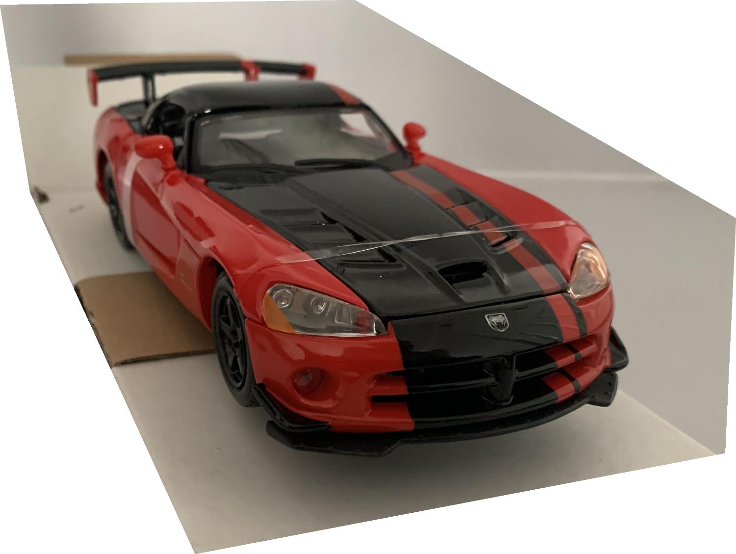An excellent reproduction of the Dodge Viper SRT 10 ACR with high level of detail throughout, all authentically recreated.