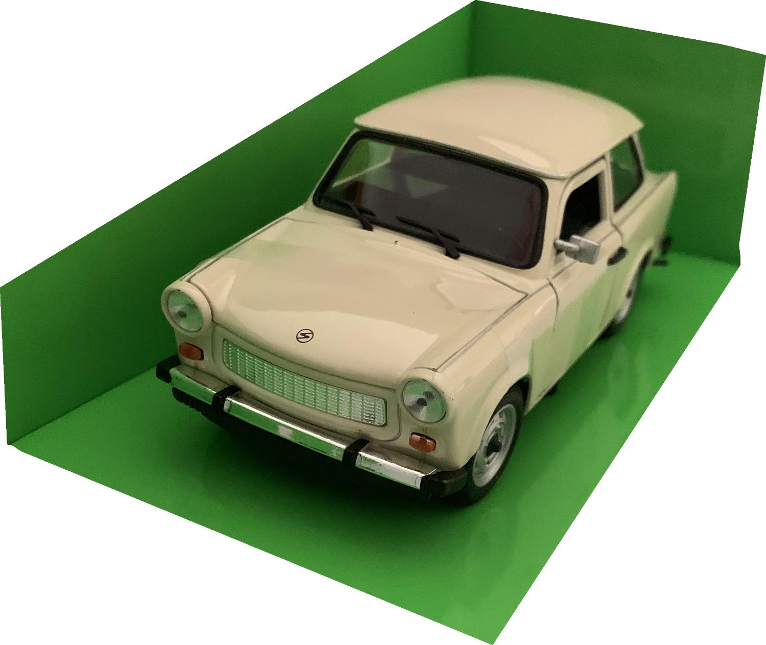 Trabant 601 in Beige 1:24 scale model  from welly