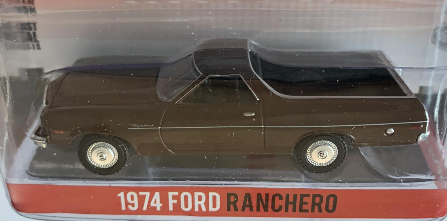 Starsky & Hutch 1974 Ford Ranchero in brown 1:64 scale model from Greenlight, limited edition model